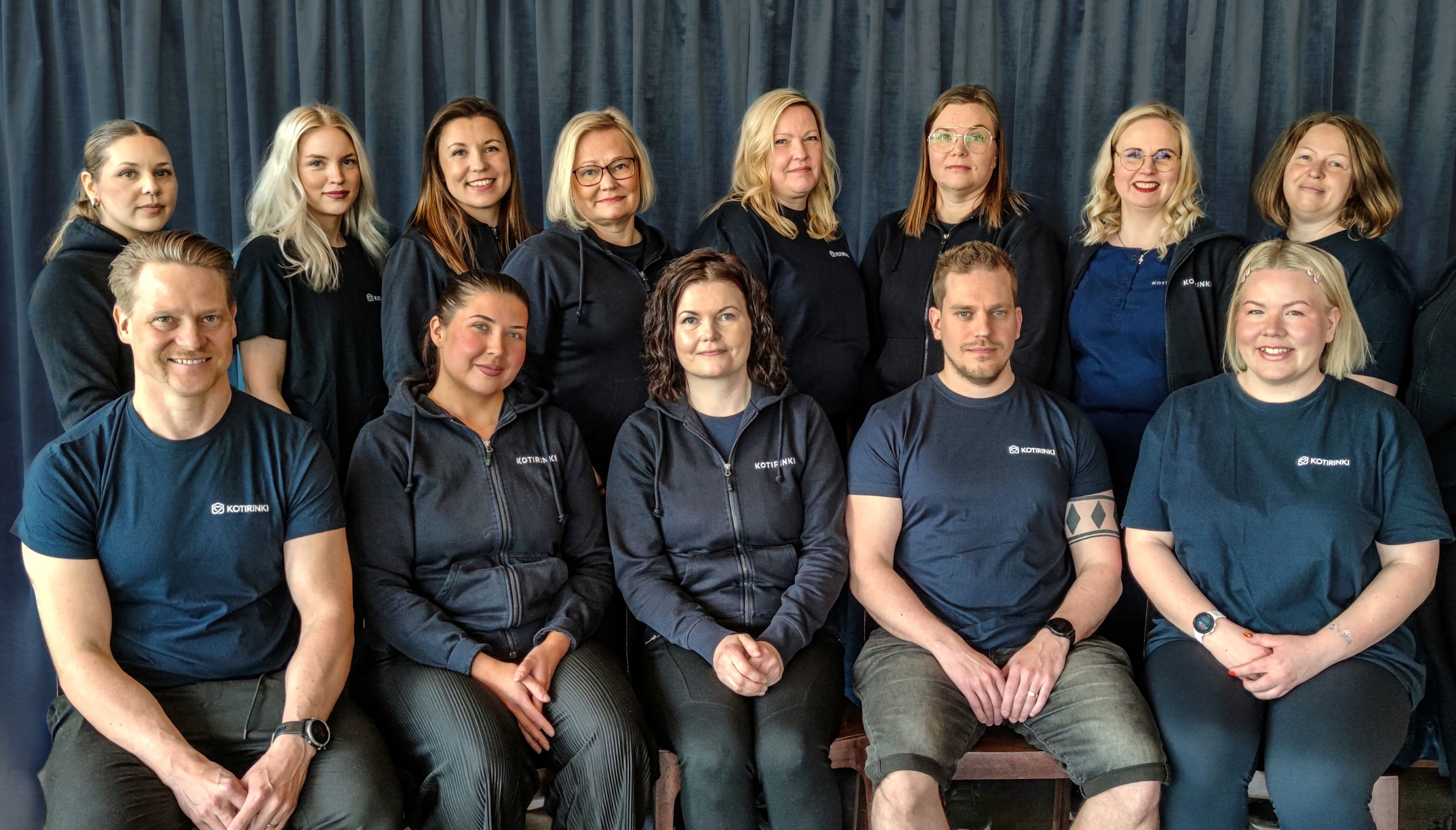 Kotiringin Palvelukeskuksen toimihenkilöt